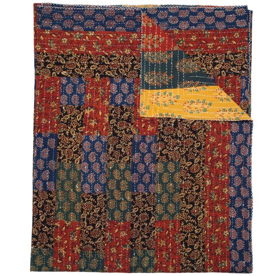 Rectangles Patchwork Quilt